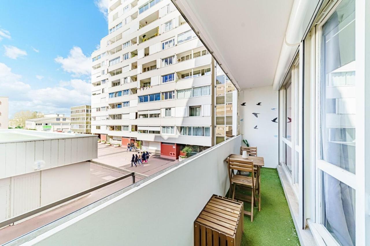 Atypical Apartment With Balcony & Interior Stairs Villeurbanne Exterior photo